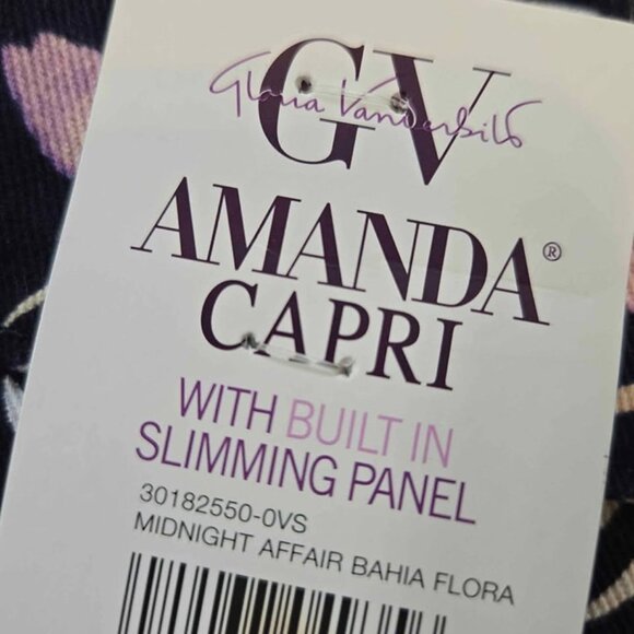 Gloria Vanderbilt Amanda Capri Built-in Slimming Panel NEW Women's Size 10 #830 - Picture 7 of 9